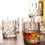 Vintage Crystal Whiskey Glasses - Unique Bourbon & Cocktail Glassware - Julia M LifeStyles