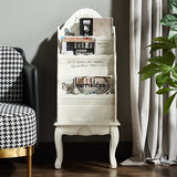 American Country Wooden Magazine and Book Storage Shelf - Julia M LifeStyles