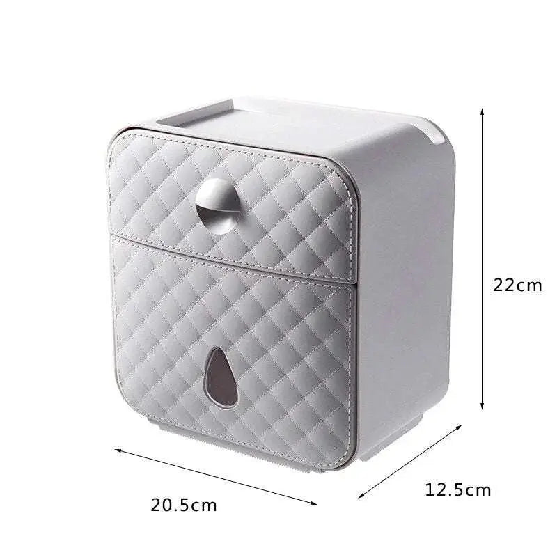 Waterproof Wall-Mounted Toilet Roll & Paper Towel Holder - Julia M LifeStyles