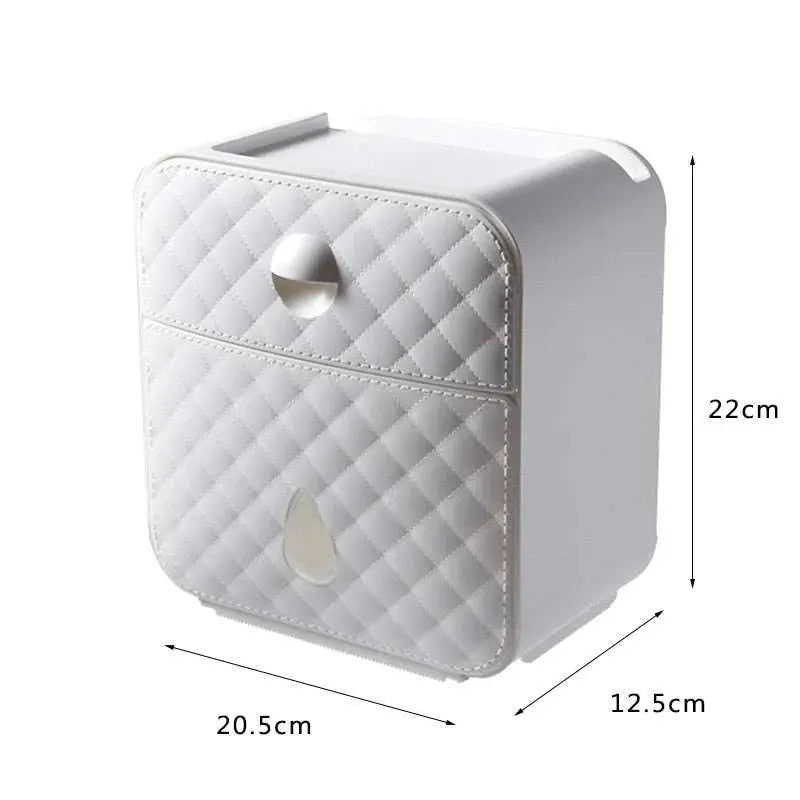 Waterproof Wall-Mounted Toilet Roll & Paper Towel Holder - Julia M LifeStyles