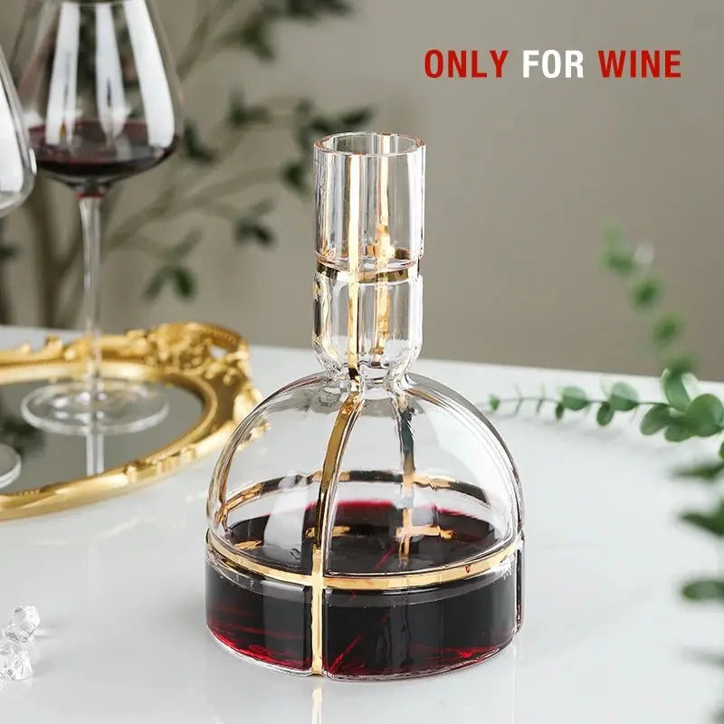 Lovesick Elegance Lead-Free Crystal Red Wine Decanter - Julia M LifeStyles