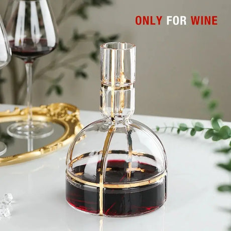 Lovesick Elegance Lead-Free Crystal Red Wine Decanter - Julia M LifeStyles