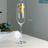 Nordic Gold Edge Elegant Crystal Goblet - Julia M LifeStyles