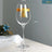Nordic Gold Edge Elegant Crystal Goblet - Julia M LifeStyles