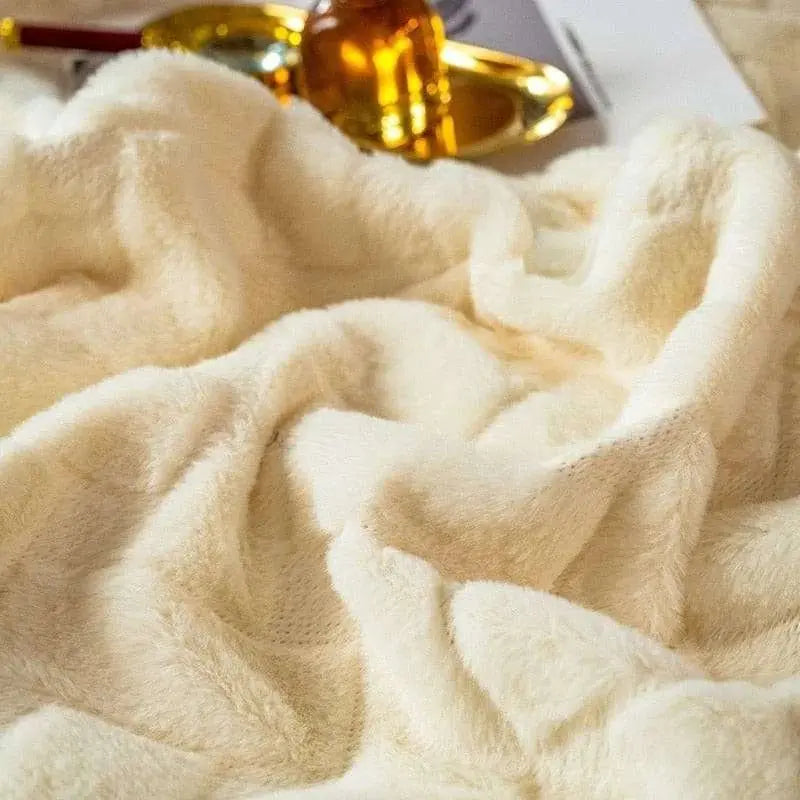 Luxury Fluffy Soft Velvet Duvet Cover Bed Set - Julia M LifeStyles