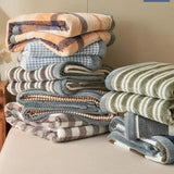 Grace Beanie Coral Fleece Cozy Winter Blanket Julia M Home & Kitchen