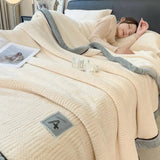 Grace Beanie Coral Fleece Winter Blanket for Cozy Comfort - Julia M LifeStyles