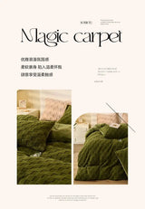 Red Velvet Dual-Use Duvet Cover & Plush Blanket - Julia M LifeStyles