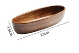 CZSAE Wooden Boat-shaped Fruit & Nut Bowl 🌳 - Julia M LifeStyles