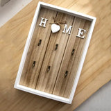 6-Hook Wooden Metal Key Hook Board - Julia M LifeStyles