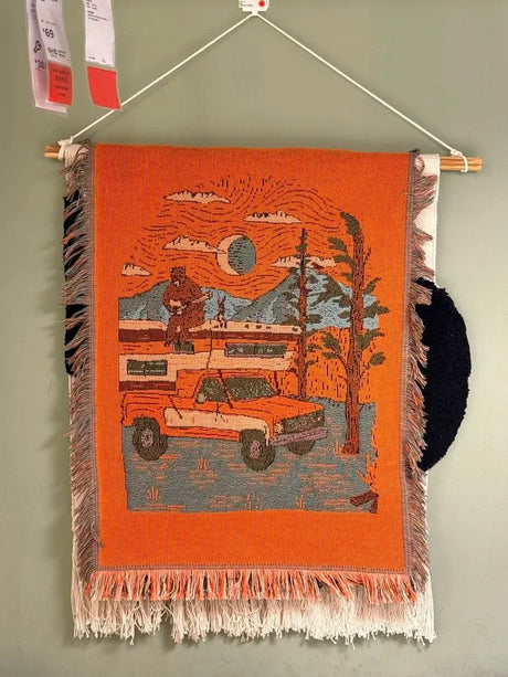 Bugu Woven Cartoon Tassel Curtain Cover in Cotton - Julia M LifeStyles