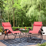 Mainstays Black Zero Gravity Chair Lounger Set - Julia M LifeStyles