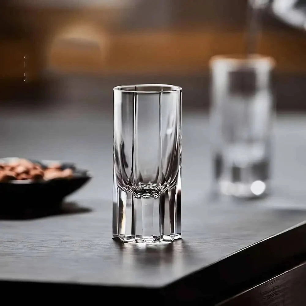 Elegant 30ML Crystal Shot Glass Set for Whiskey, Tequila & Parties Julia M LifeStyles
