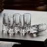 Elegant 30ML Crystal Shot Glass Set for Whiskey, Tequila & Parties Julia M LifeStyles
