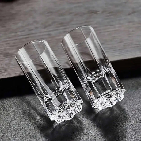 Elegant 30ML Crystal Shot Glass Set for Whiskey, Tequila & Parties Julia M LifeStyles