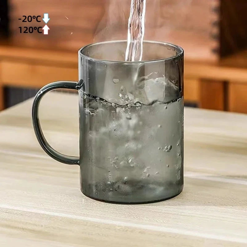 400ml Heat-Resistant Glass Tea Cup with Filter and Wooden Lid Julia M LifeStyles