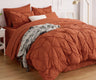 Cozy Pinch Pleat 5/7pcs Comforter Set by Bedsure Julia M LifeStyles