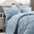 Cozy Pinch Pleat 5/7pcs Comforter Set by Bedsure Julia M LifeStyles