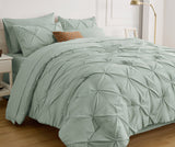 Cozy Pinch Pleat 5/7pcs Comforter Set by Bedsure Julia M LifeStyles