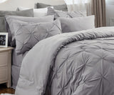Cozy Pinch Pleat 5/7pcs Comforter Set by Bedsure Julia M LifeStyles
