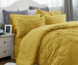 Cozy Pinch Pleat 5/7pcs Comforter Set by Bedsure Julia M LifeStyles