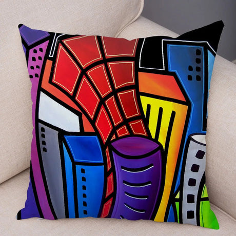 Julia M Lifestyles Abstract Girl Print Cushion Cover 45x45cm - Julia M LifeStyles