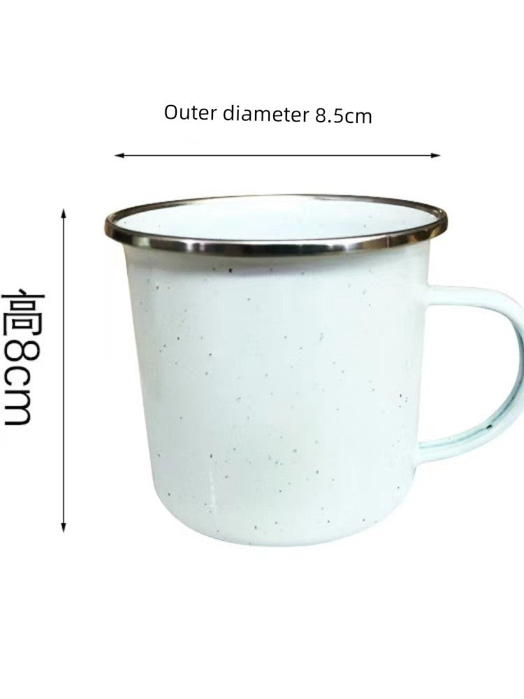 Starry Sky Enamel Tea Container: A Retro Elegance for Connoisseurs Julia M LifeStyles