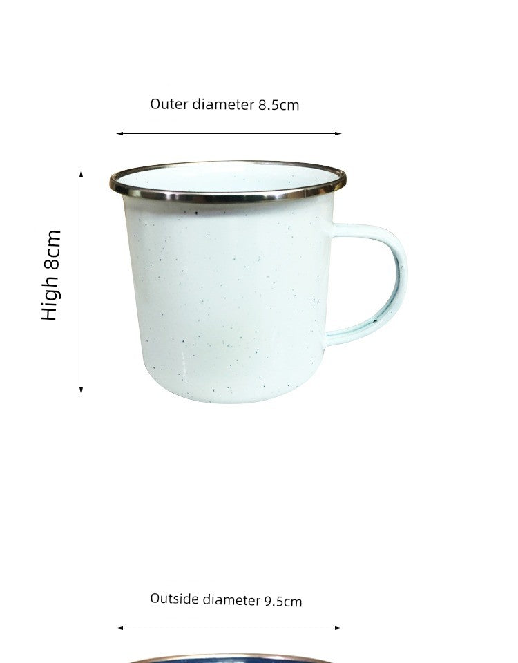 Starry Sky Enamel Tea Container: A Retro Elegance for Connoisseurs Julia M LifeStyles