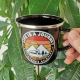 Starry Sky Enamel Tea Container: A Retro Elegance for Connoisseurs Julia M LifeStyles