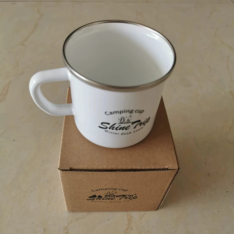 Starry Sky Enamel Tea Container: A Retro Elegance for Connoisseurs Julia M LifeStyles