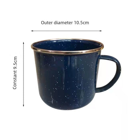 Starry Sky Enamel Tea Container: A Retro Elegance for Connoisseurs Julia M LifeStyles