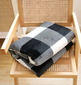 Scandinavian Winter Luxe Coral Fleece Throw Blanket Julia M LifeStyles