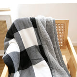 Scandinavian Winter Luxe Coral Fleece Throw Blanket Julia M LifeStyles