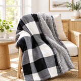 Scandinavian Winter Luxe Coral Fleece Throw Blanket Julia M LifeStyles