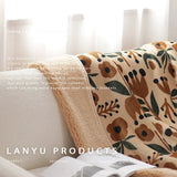 Scandinavian Winter Luxe Coral Fleece Throw Blanket Julia M LifeStyles