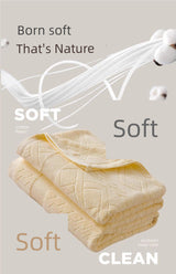 Cotton Old-Fashioned Towel Blanket for All-Season Comfort Julia M LifeStyles