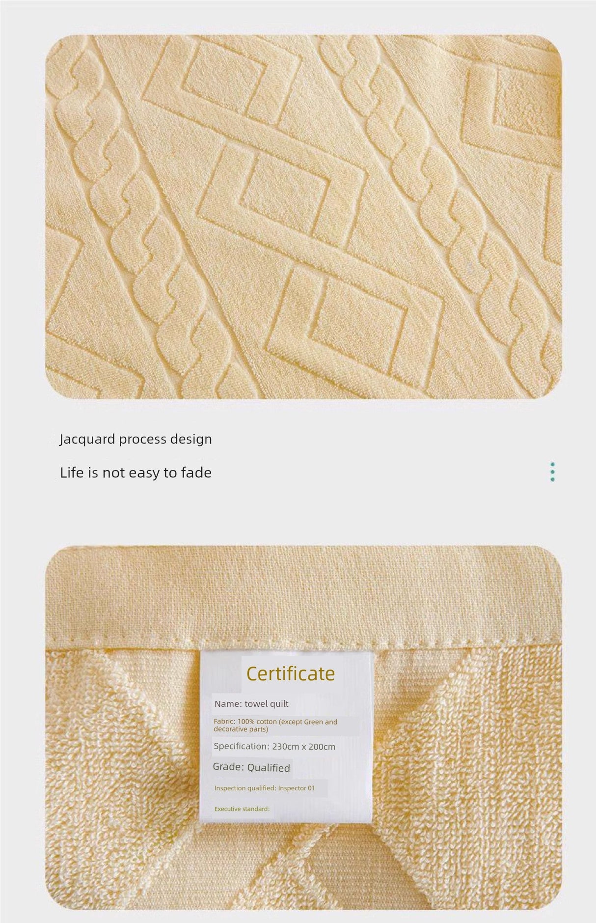 Cotton Old-Fashioned Towel Blanket for All-Season Comfort Julia M LifeStyles