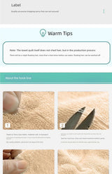 Cotton Old-Fashioned Towel Blanket for All-Season Comfort Julia M LifeStyles