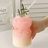 Elegant Gourd-Shaped Glass Mug for Cocktails and Wine - Julia M LifeStyles