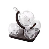 Creative Glass Decanter Set - Elegant Whiskey & Wine Globe Dispenser - Julia M LifeStyles