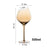 Amber Crystal Burgundy Wine Decanter Goblet - Elegant Big Belly Tasting Cup Julia M LifeStyles