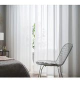 Super Soft Snow White S Fold Wavy Tulle Curtains for Living Room Julia M LifeStyles