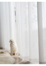 Super Soft Snow White S Fold Wavy Tulle Curtains for Living Room Julia M LifeStyles