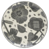 Elegant Gray and Ivory Floral Ceramic Dinnerware Set - 16 Pieces for Four Julia M LifeStyles