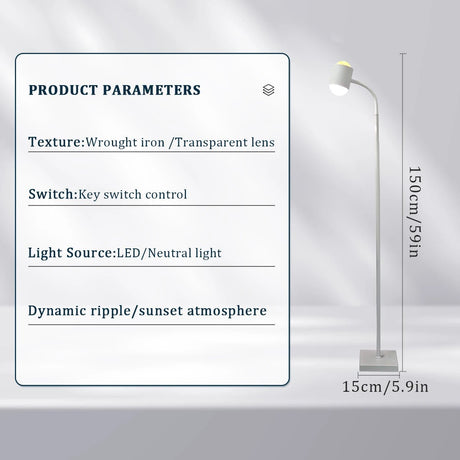 Julia M Lifestyles Double-Sided Sunset Light Projection Floor Lamp - Julia M LifeStyles