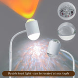 Julia M Lifestyles Double-Sided Sunset Light Projection Floor Lamp - Julia M LifeStyles