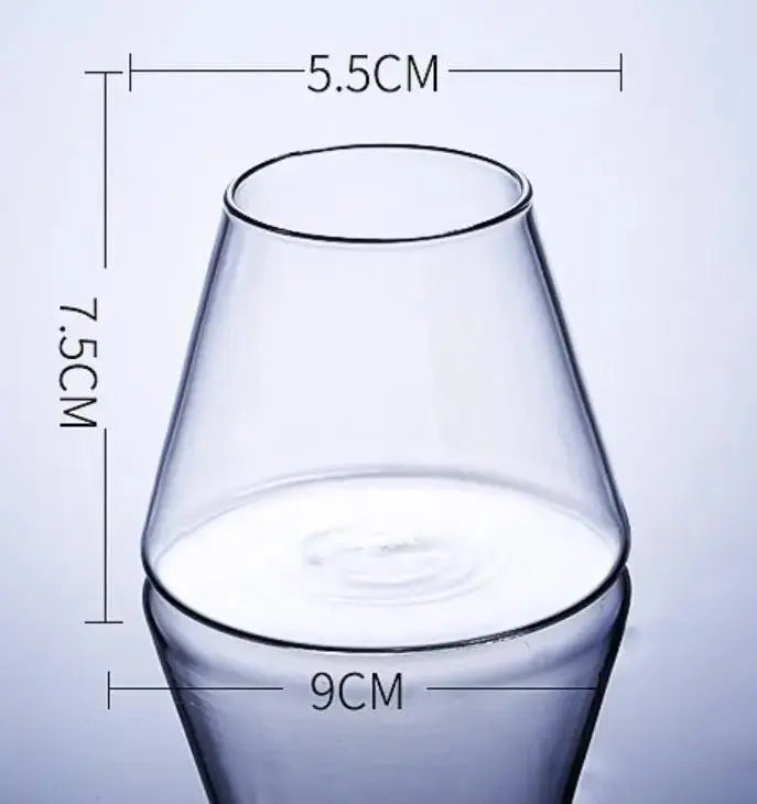 Elegant Borosilicate Glass Cocktail and Wine Glass - Julia M LifeStyles