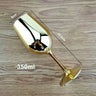 Sophisticated Electroplated Gold Crystal Champagne Glass - Julia M LifeStyles