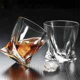 Exquisite Crystal Glass Twist Mug - 340ml - Julia M LifeStyles