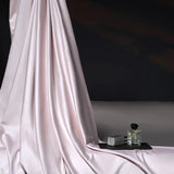 Luxury 100% Egyptian Cotton Reversible Duvet Cover Set - Silver & Purple Julia M LifeStyles